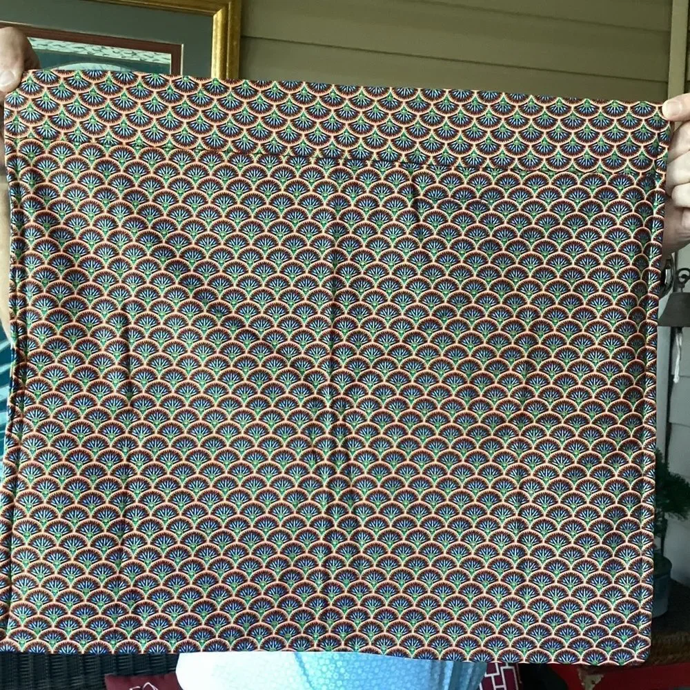 NWT. Hand Crafted Colorful Landscape Quilted Wall Hanging